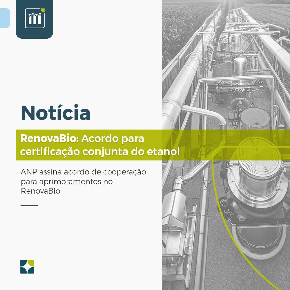 RenovaBio: Acordo para certificação conjunta do etanol