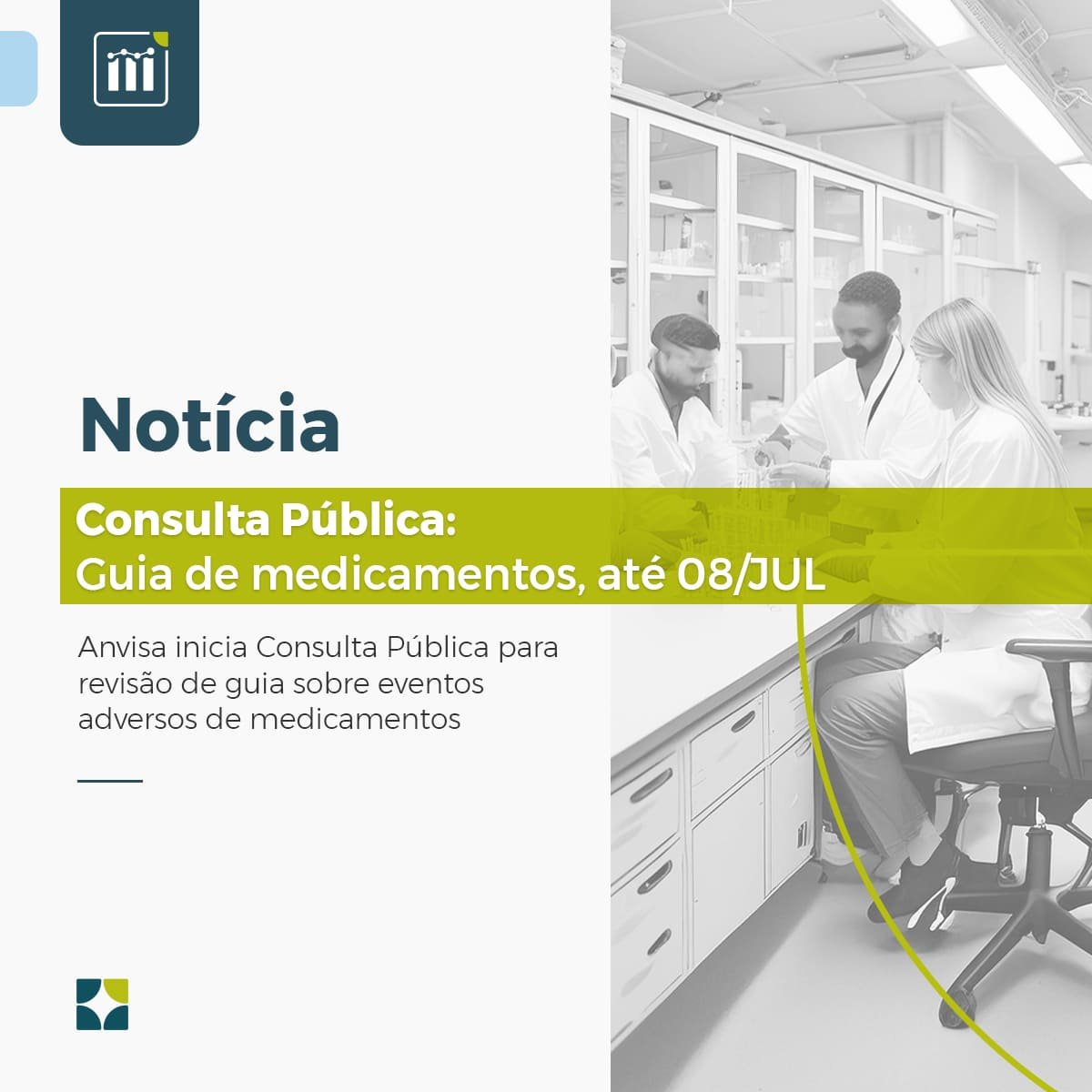 Consulta Pública: Guia de medicamentos, até 08/JUL