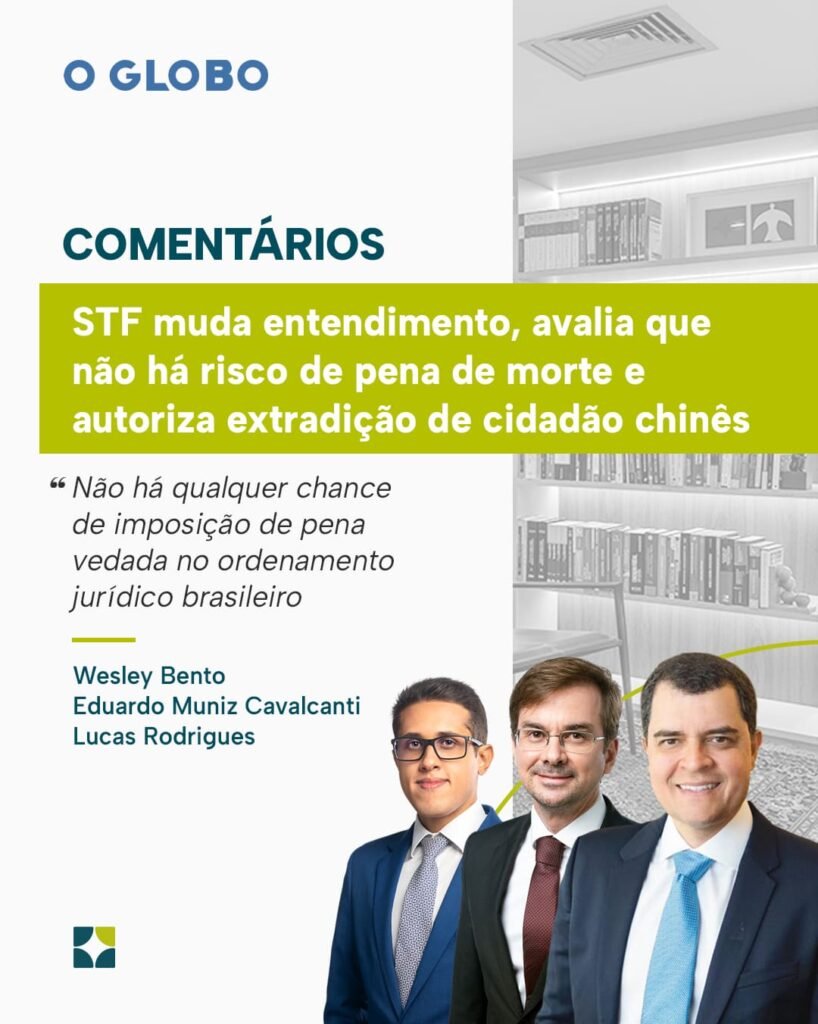 STF muda entendimento, avalia que não há risco de pena de morte e autoriza extradição de cidadão chinês