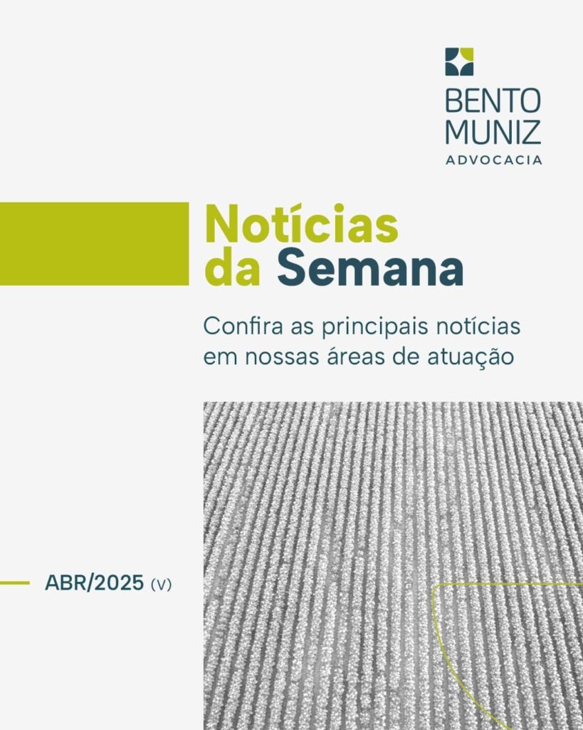 NOTÍCIAS DA SEMANA | ABR/2025 (V)