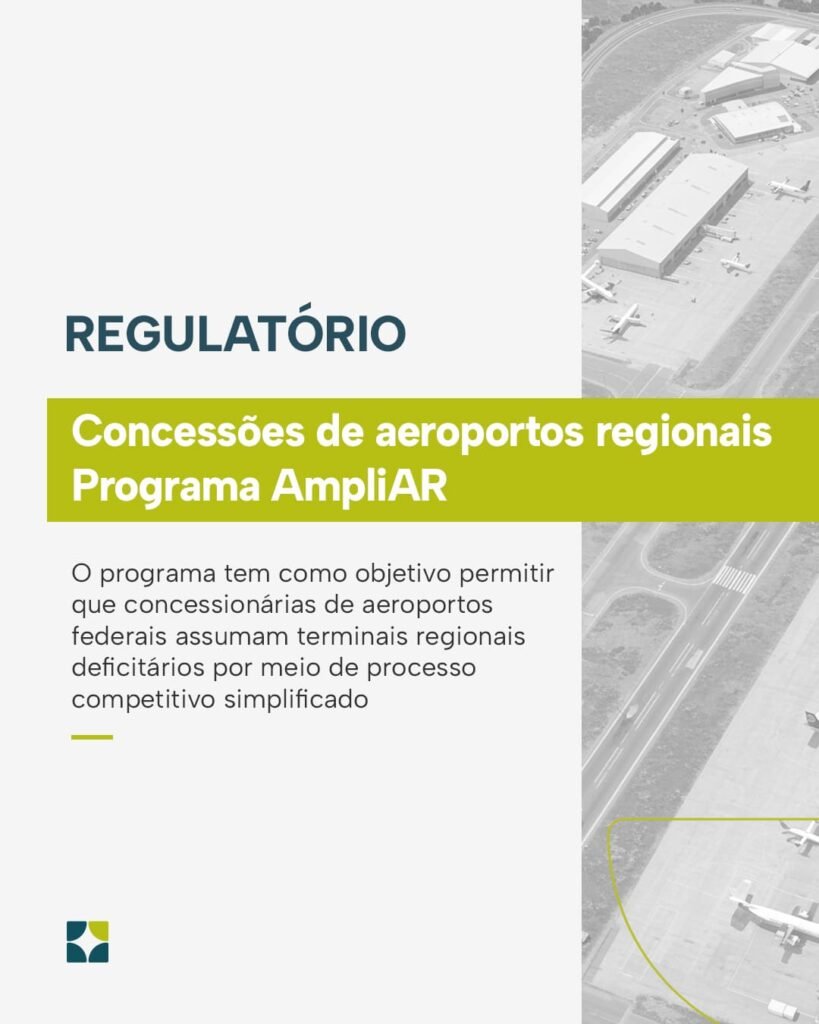 Concessões de aeroportos regionais – Programa AmpliAR